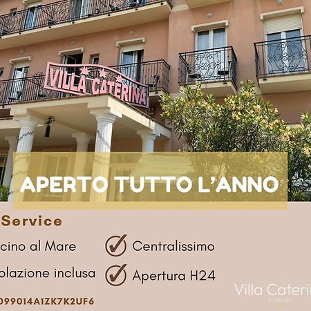 Hotel Villa Caterina Ріміні Екстер'єр фото